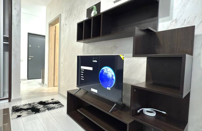 Location longue durée d’un appartement chaleureux de 1 pièce, Bucarest, secteur 6, Chiajna, Roumanie